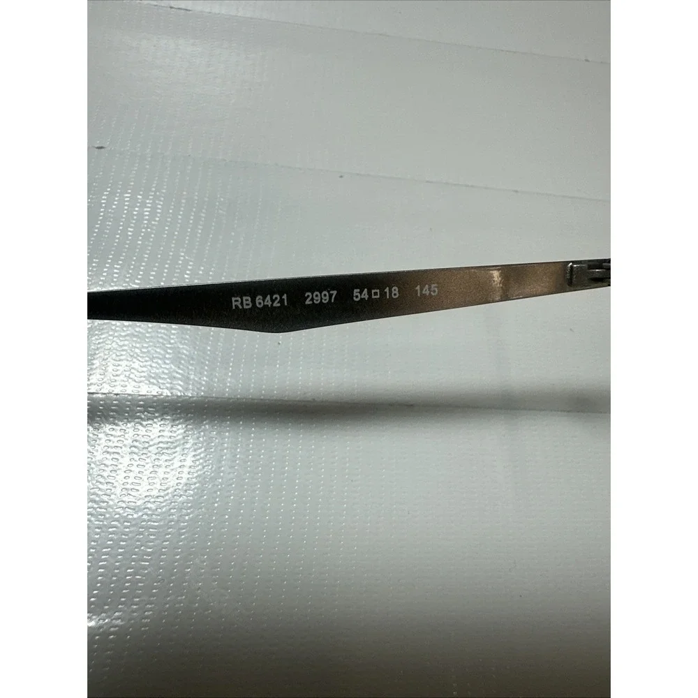 Ray Ban  Frames Only RB 6421 2997 Matte Black / Silver 54-18-145
